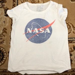 NASA girls tee